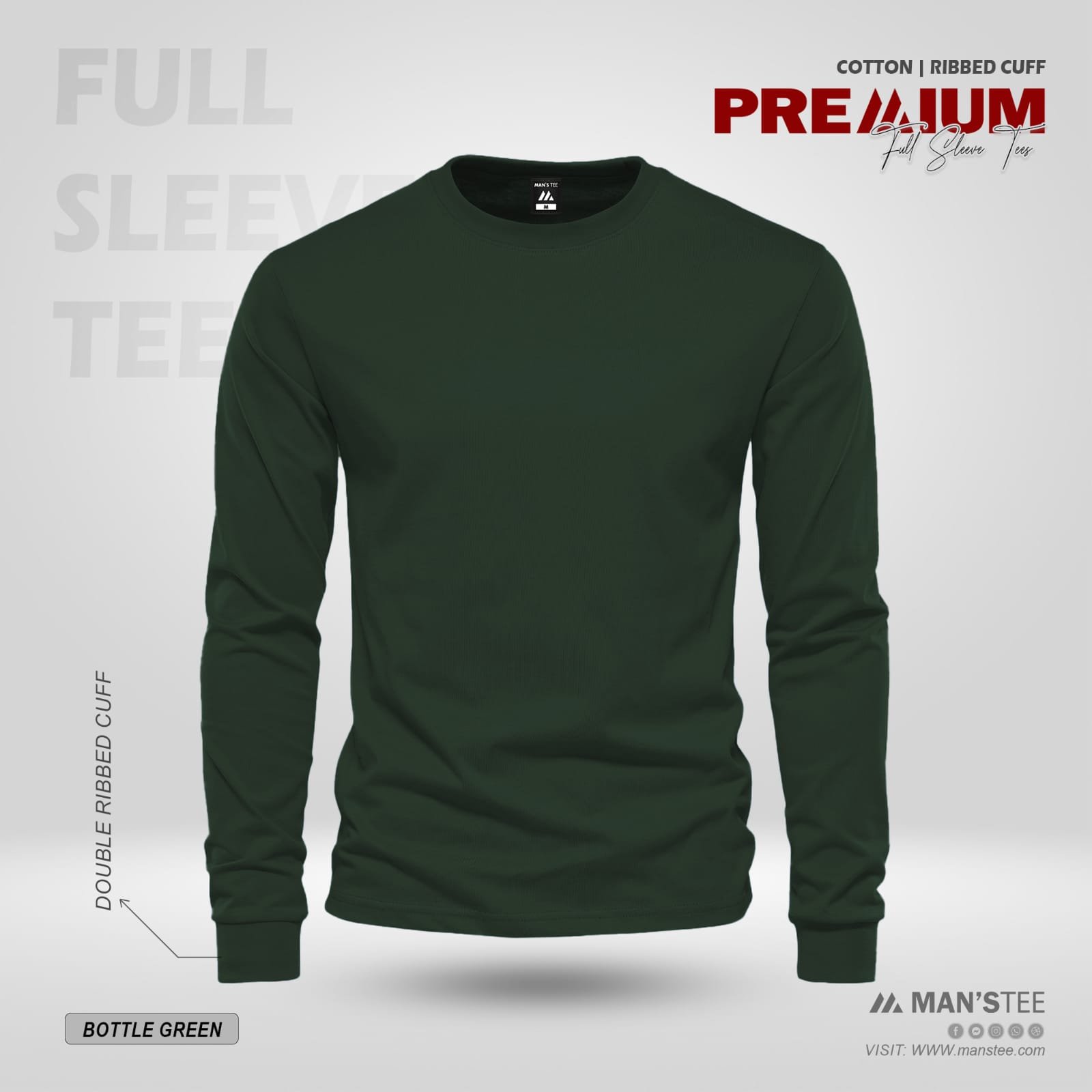 WhatsApp-Image-2025-12-04-at-12.25.49-AM-1.jpeg FULL SLEEVE TEE'S – BOTTLE GREEN - Image 1