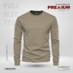 FULL SLEEVE TEES - GRAY OLIVE