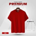 HALF SLEEVE COMBO - (CREAM, RED, SKY BLUE) - Image 4