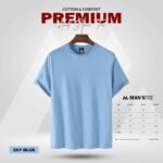 HALF SLEEVE COMBO - (BLACK, BOTTLE GREEN, CREAM, SKY BLUE) - Image 6