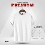 HALF SLEEVE TEE'S - WHITE