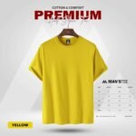 HALF SLEEVE COMBO - (COFFEE, CHARCOAL, BABY PINK, YELLOW) - Image 6