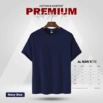 HALF SLEEVE COMBO - (CHARCOAL, BLACK, NAVY, MAROON) - Image 5